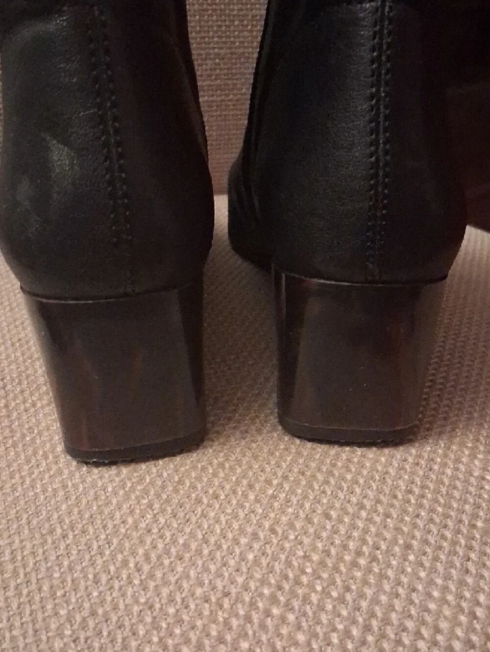 Vagabond black leather